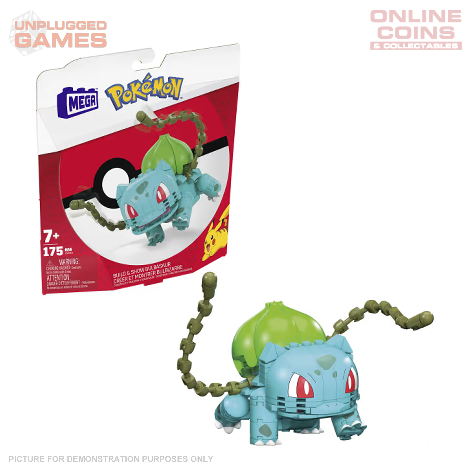 MEGA Pokemon - Build & Show Pack - BULBASAUR